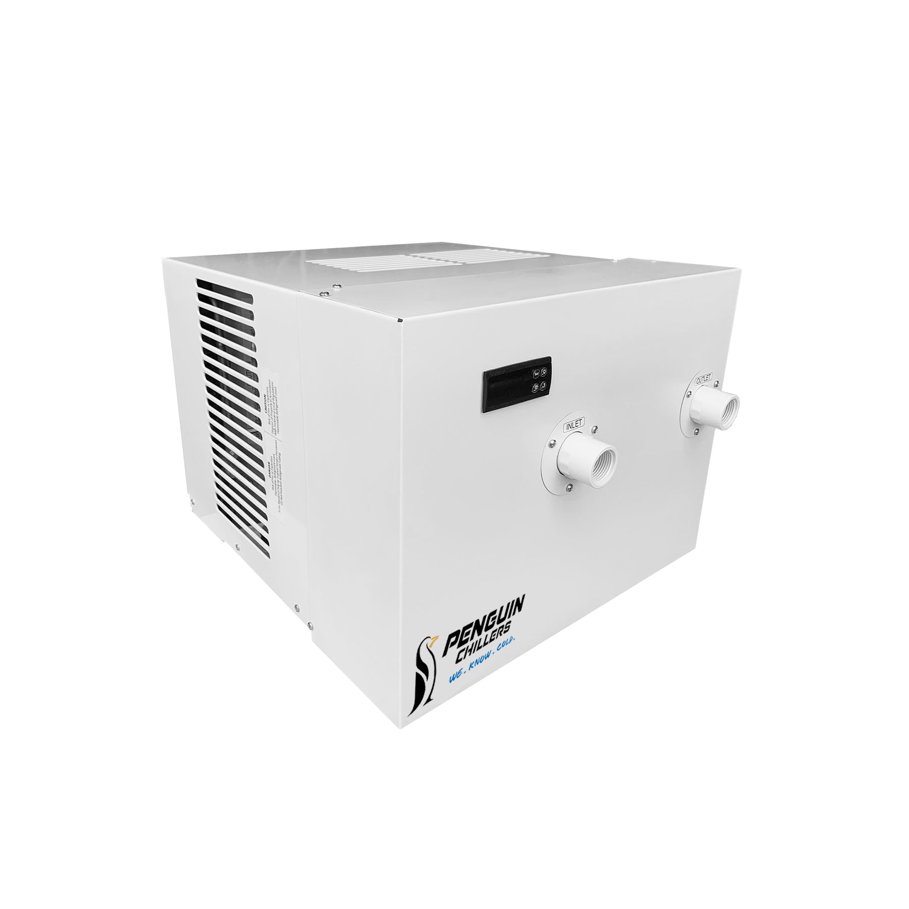 Penguin Chillers 1 HP High Efficiency (HE) Cold Plunge Water Chiller - Indoor