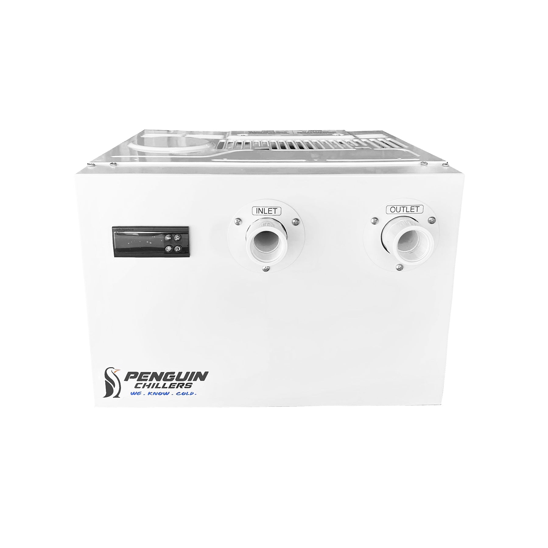 Penguin Chillers 1/2 HP High Efficiency (HE) Cold Plunge Water Chiller | Indoor