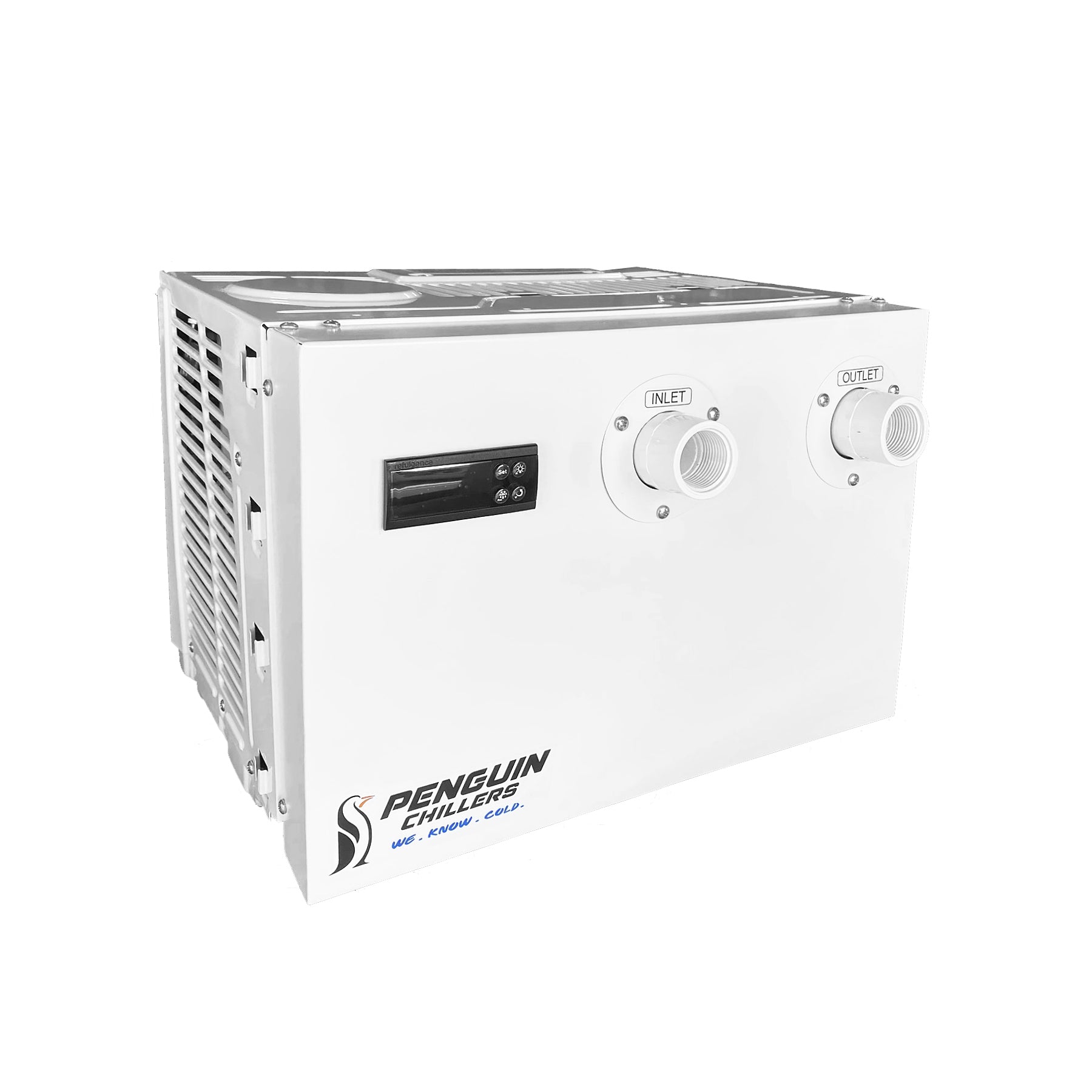 Penguin Chillers 1/2 HP High Efficiency (HE) Cold Plunge Water Chiller | Indoor