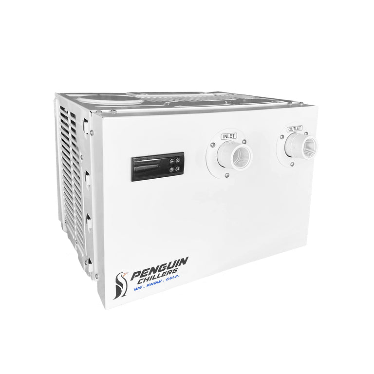 Penguin Chillers 1/2 HP High Efficiency (HE) Cold Plunge Water Chiller | Indoor