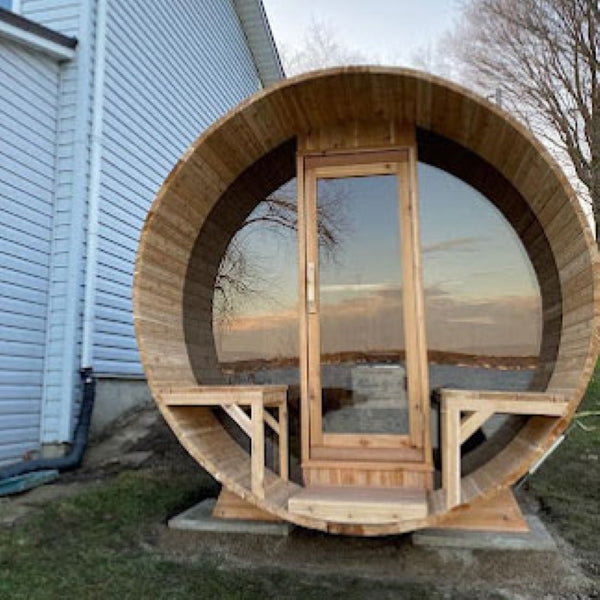 Dundalk Leisurecraft CT Tranquility MP Finnish Barrel Sauna | 5 Person