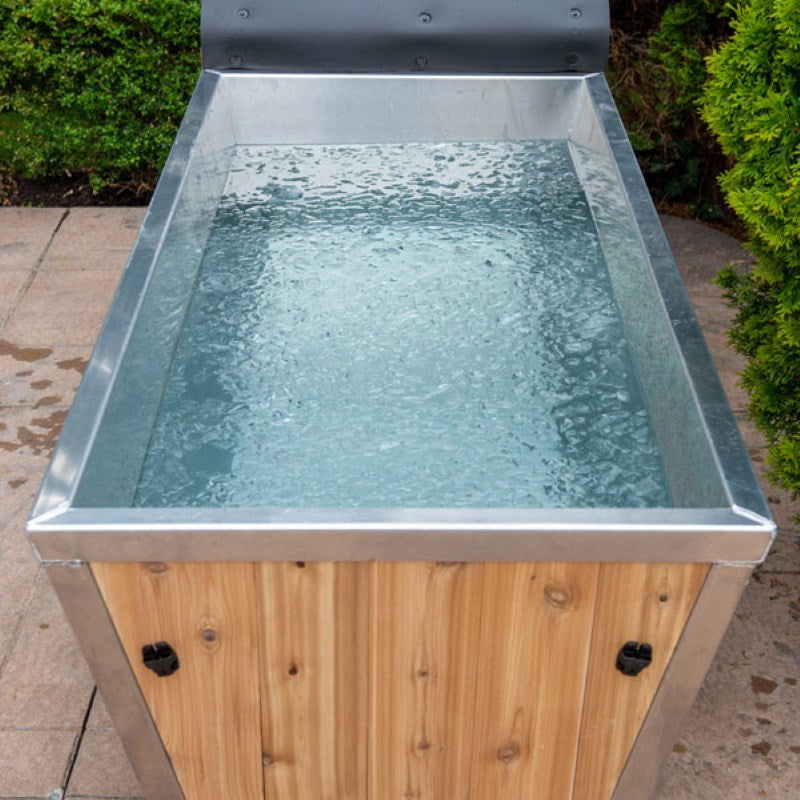 Dundalk Leisurecraft Glacier Polar Plunge Cold Tub | White Cedar