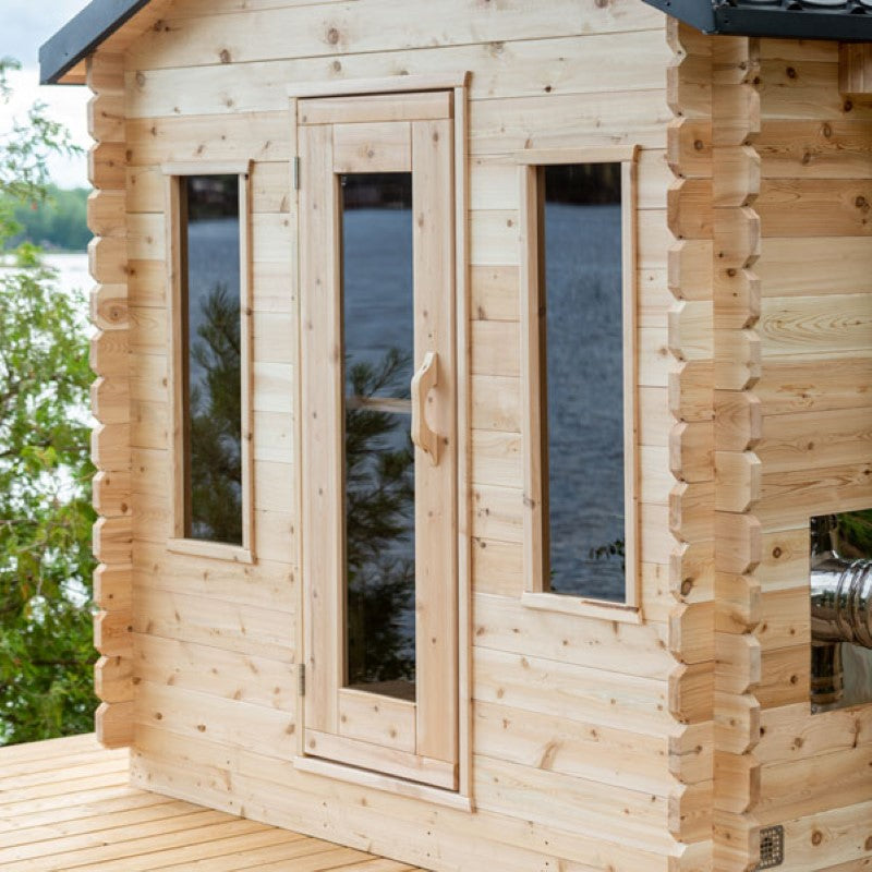 Dundalk Leisurecraft CT Georgian Finnish Cabin Sauna | 6 Person