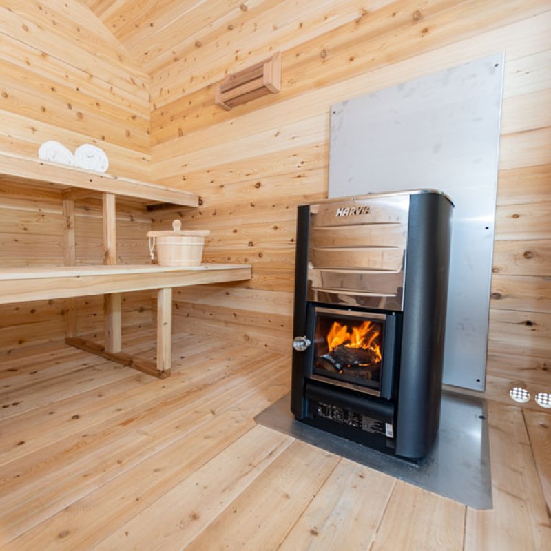 Dundalk Leisurecraft CT Georgian Finnish Cabin Sauna | 6 Person