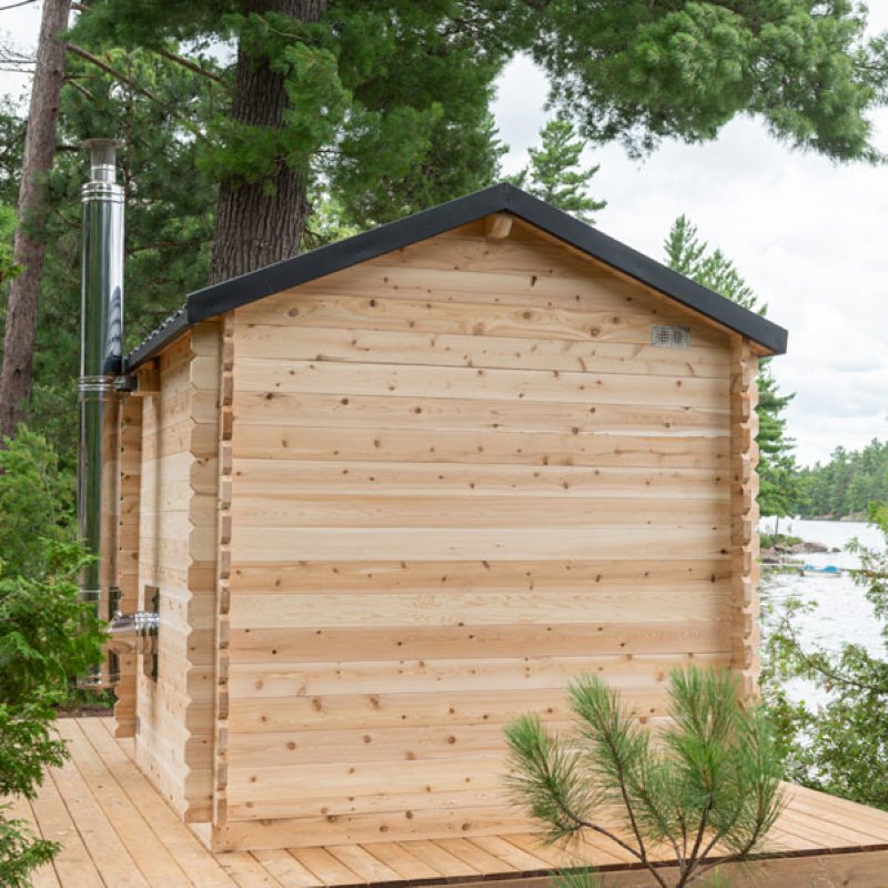 Dundalk Leisurecraft CT Georgian Finnish Cabin Sauna | 6 Person