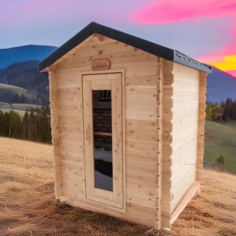 Dundalk Leisurecraft CT Granby Finnish Cabin Sauna | 3 Person