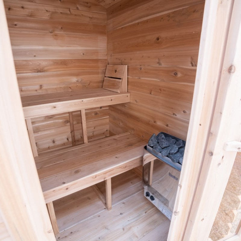 Dundalk Leisurecraft CT Granby Finnish Cabin Sauna | 3 Person