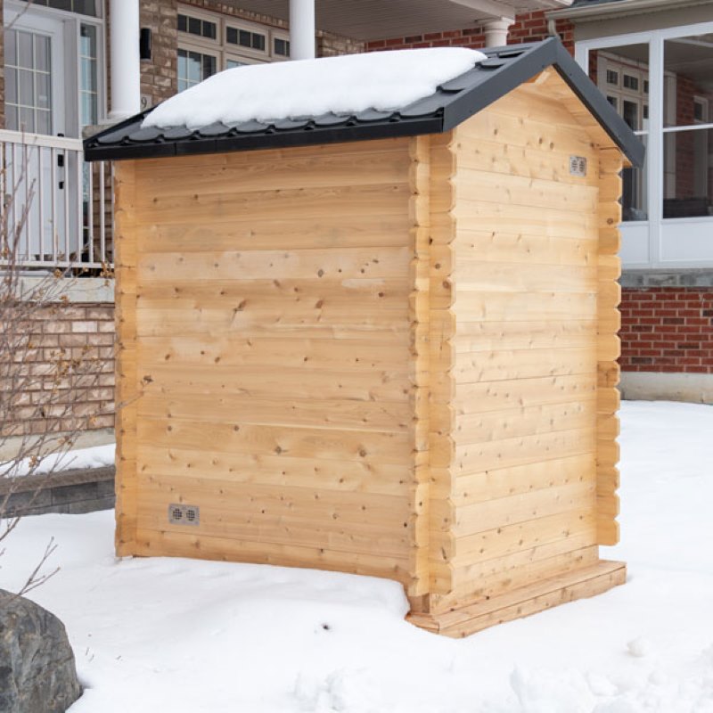 Dundalk Leisurecraft CT Granby Finnish Cabin Sauna | 3 Person