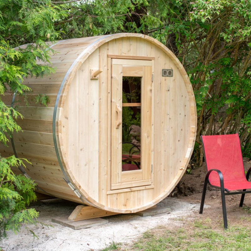 Dundalk Leisurecraft CT Harmony Finnish Barrel Sauna | 4 person