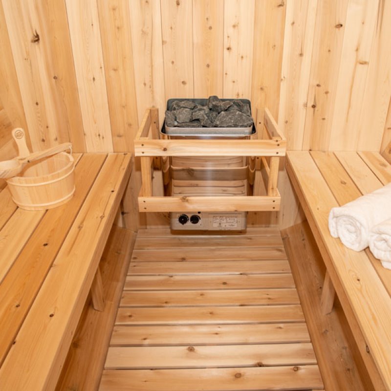 Dundalk Leisurecraft CT Harmony Finnish Barrel Sauna | 4 person