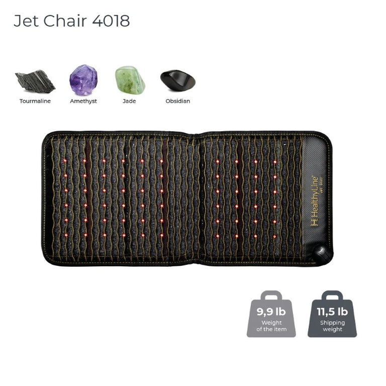HealthyLine Jet Chair Mat 4018 Firm (BRAND NEW 2024) | Photon PEMF Inframat Pro