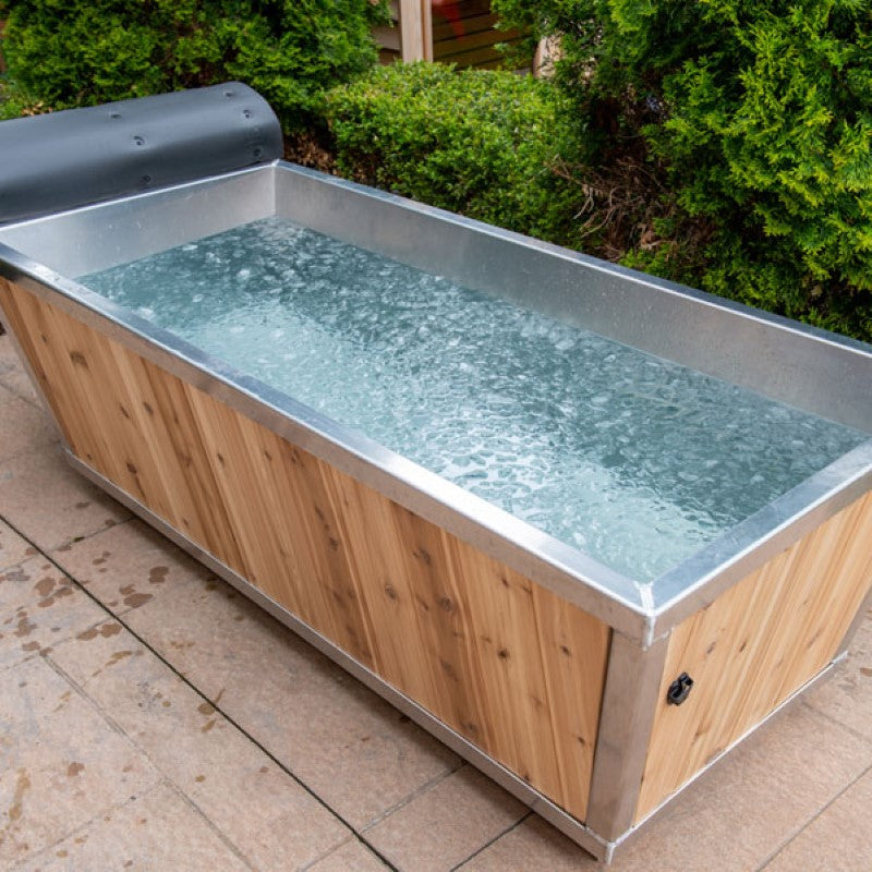 Dundalk Leisurecraft Glacier Polar Plunge Cold Tub | White Cedar