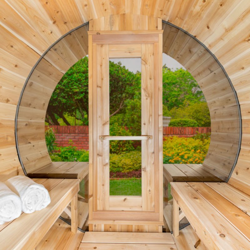 Dundalk Leisurecraft CT Tranquility MP Finnish Barrel Sauna | 5 Person